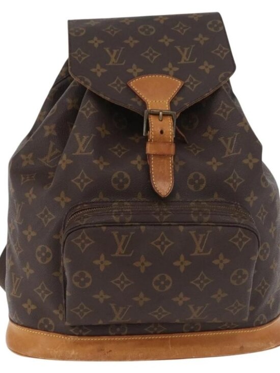 LOUIS VUITTON Monogram Montsouris GM Backpack M51135 LV Auth 179670 main image 6